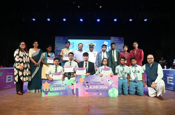 KIIT International School Clinches CSM Synapse 4.0, Odisha’s Biggest Inter-School Quiz Show